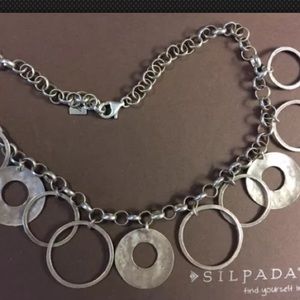 Silpada Sterling necklace EUC
